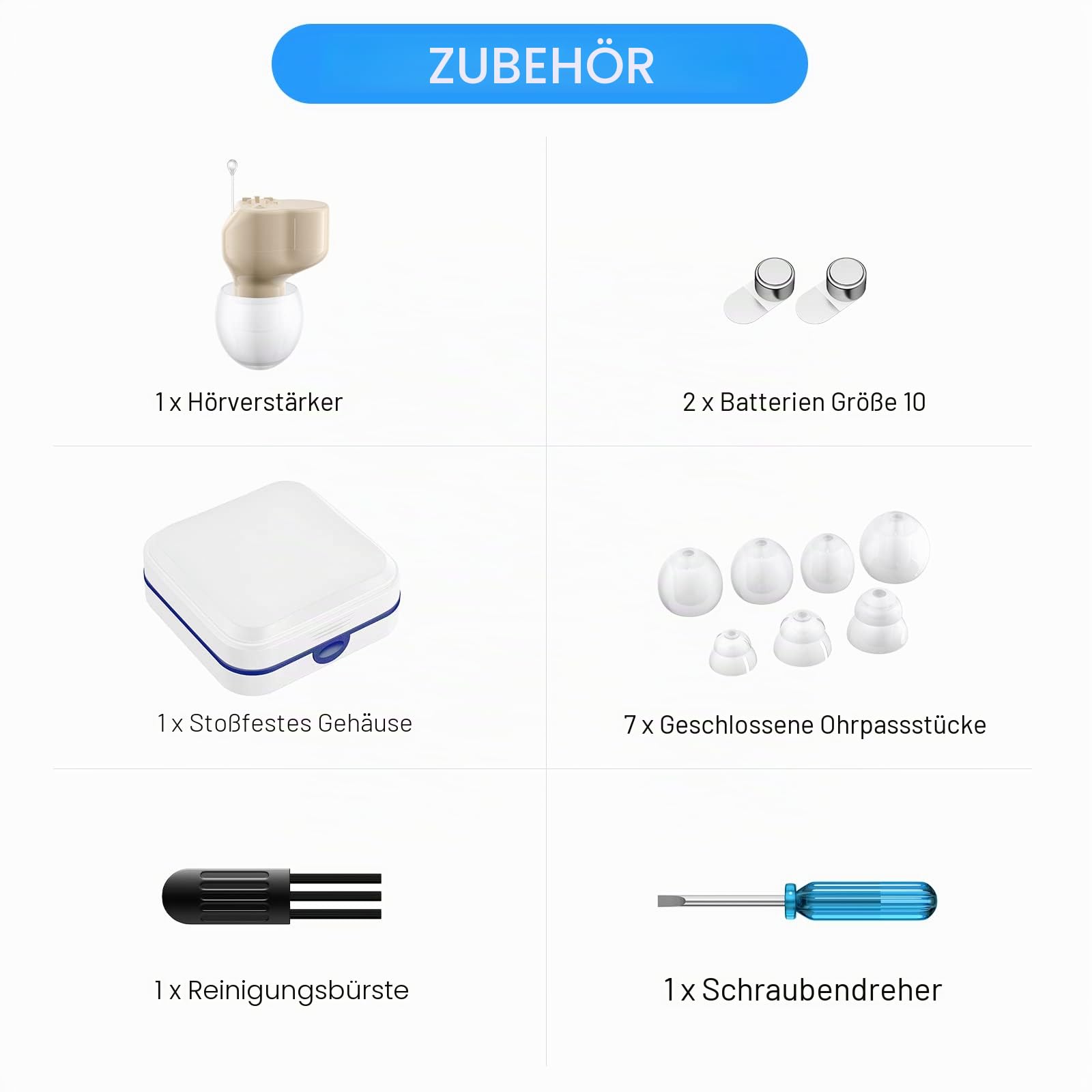 Mini-Klangverstärker Gerät zur Sprachverstärkung und persönlicher Audioverstärker
