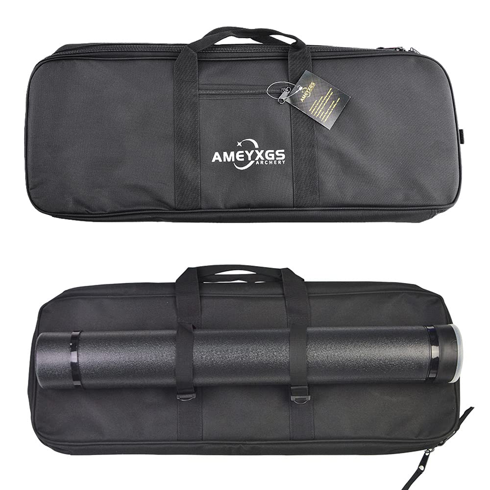 SHARROW Sac d'arc Classique de Tir à l'arc Étui pour Arc Recurbé Bow Case avec Flèche Carquois Accessoires de Chasse en Plein Air