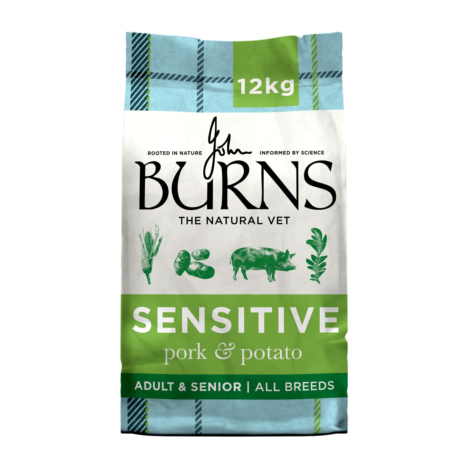 Burns Adult & Senior Sensitive - Pork & Potato - 12Kg