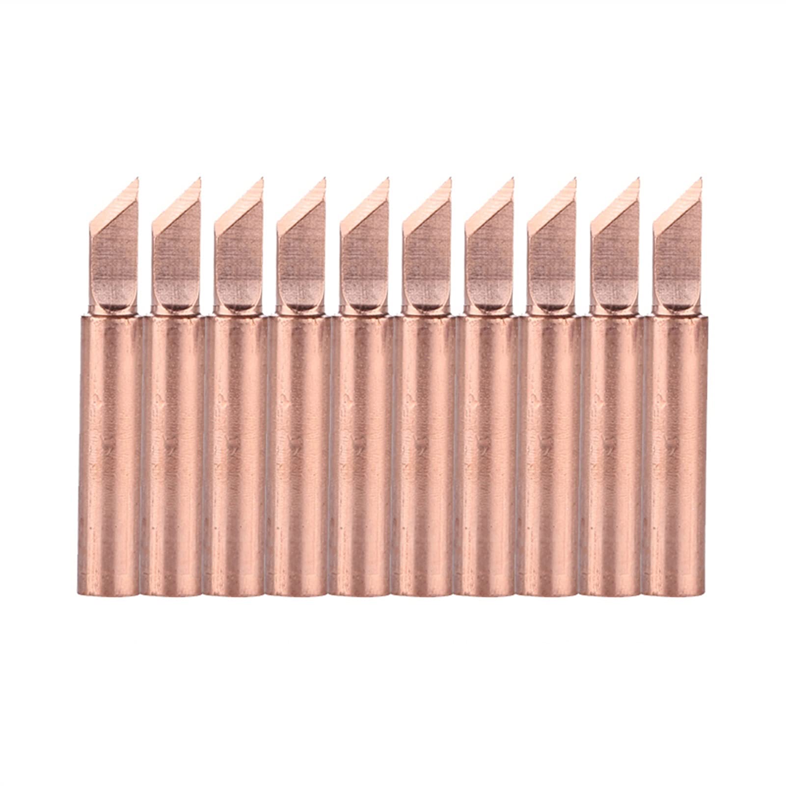 Xianglaa 10-Pack Soldering Iron Tips - 900M-T-K Model - For 936 Soldering Iron - Lead-Free Replacement Tips - View #10