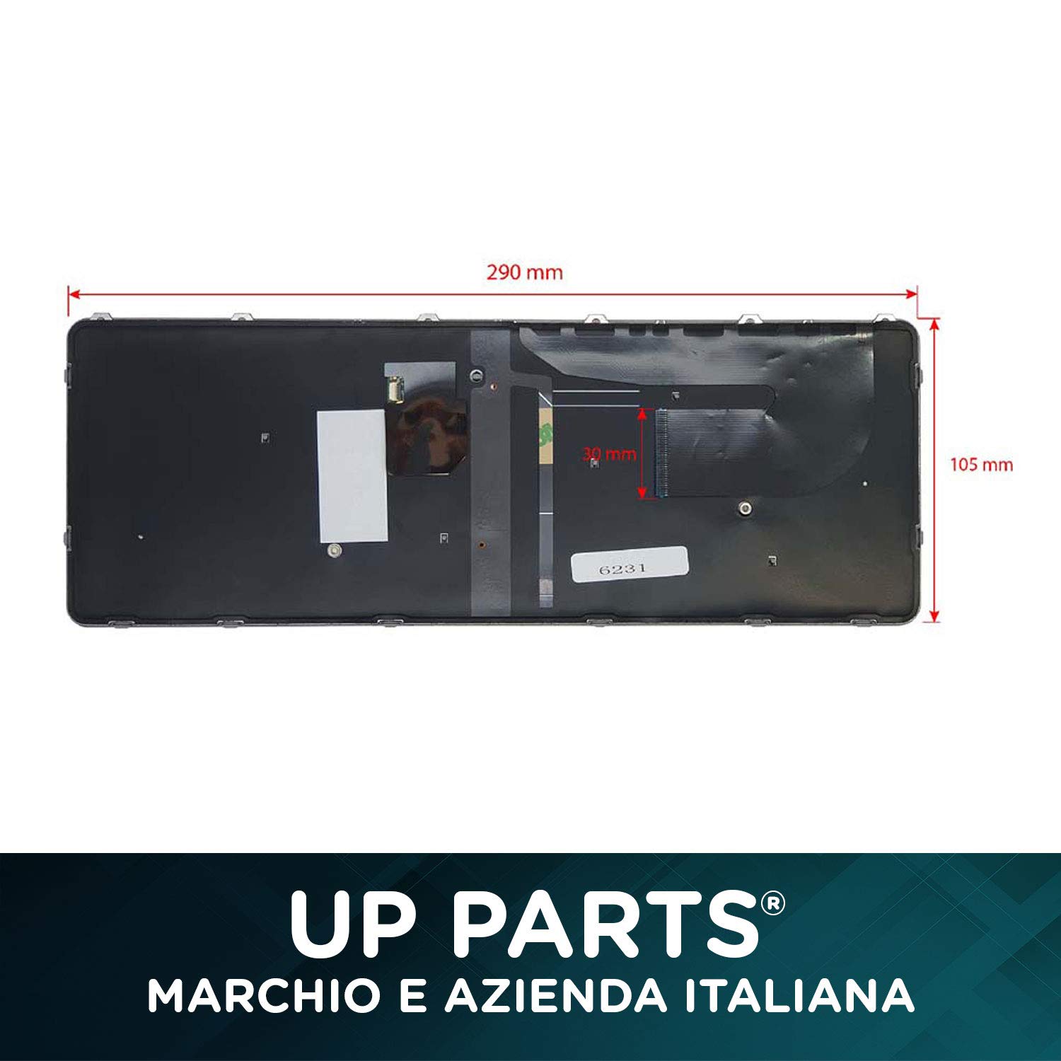 Tastiera Italiana HP Elitebook 745 G2 G3 G4 840 G3 G4 850 G3 Retroilluminazione TrackPad Silver