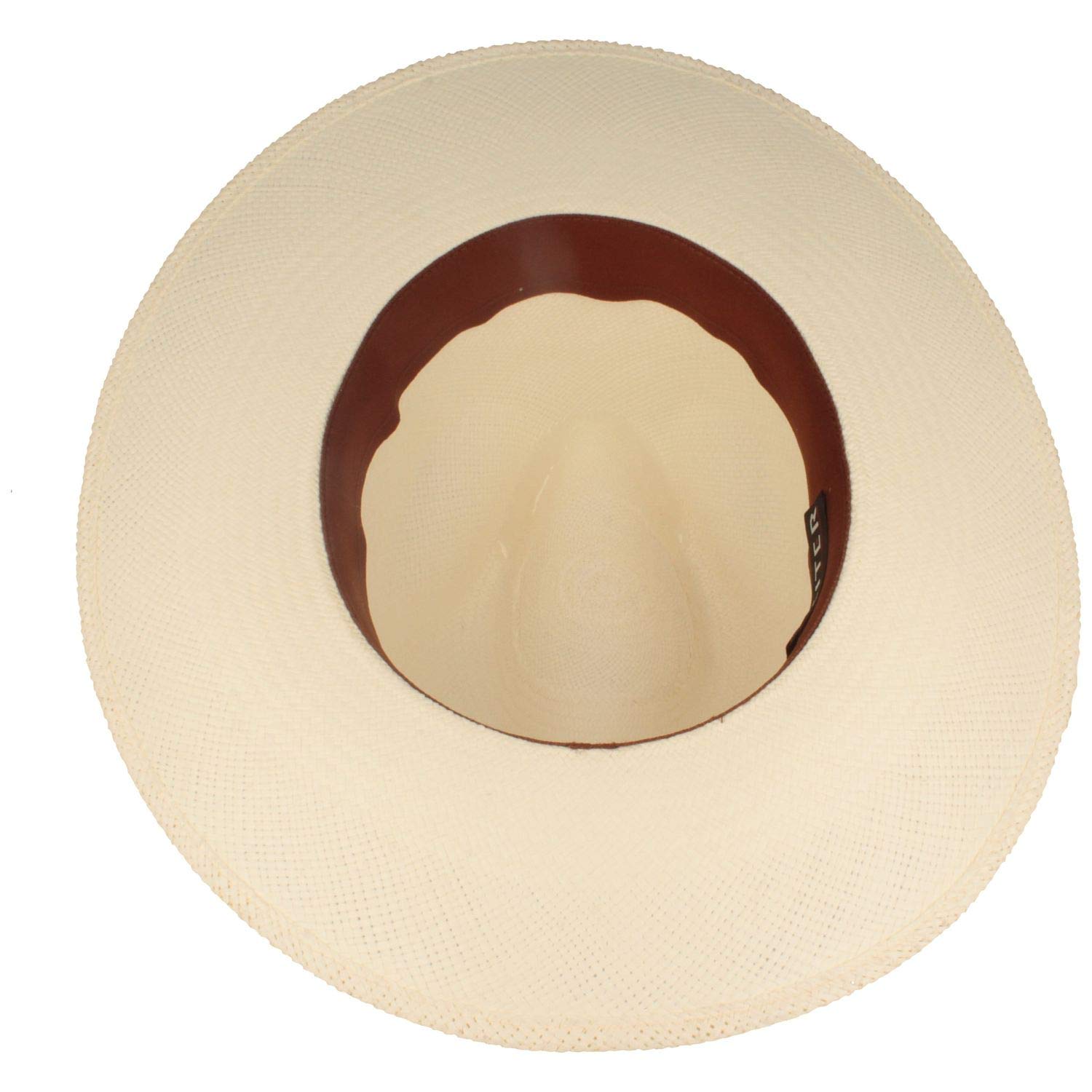 Breiter ORIGINAL Panama Hut, Strohhut, Sommerhut aus Ecuador, Handgeflochten, UV-Schutz 50+, Bruchschutz