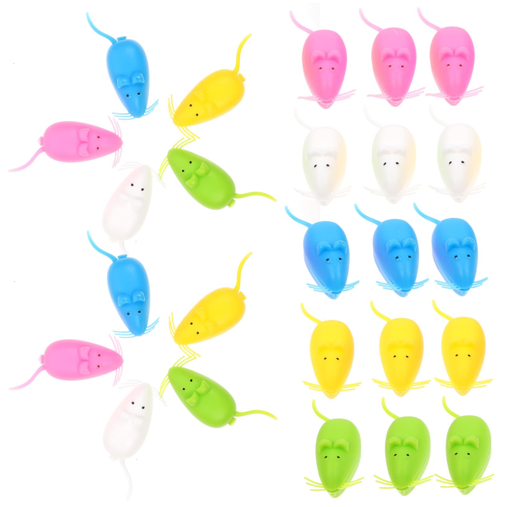 ULDIGI 100Pcs Tooth Holder Keepsake Organizer for Stylish Tooth Preservation Box Mouse Design Present for Newborns