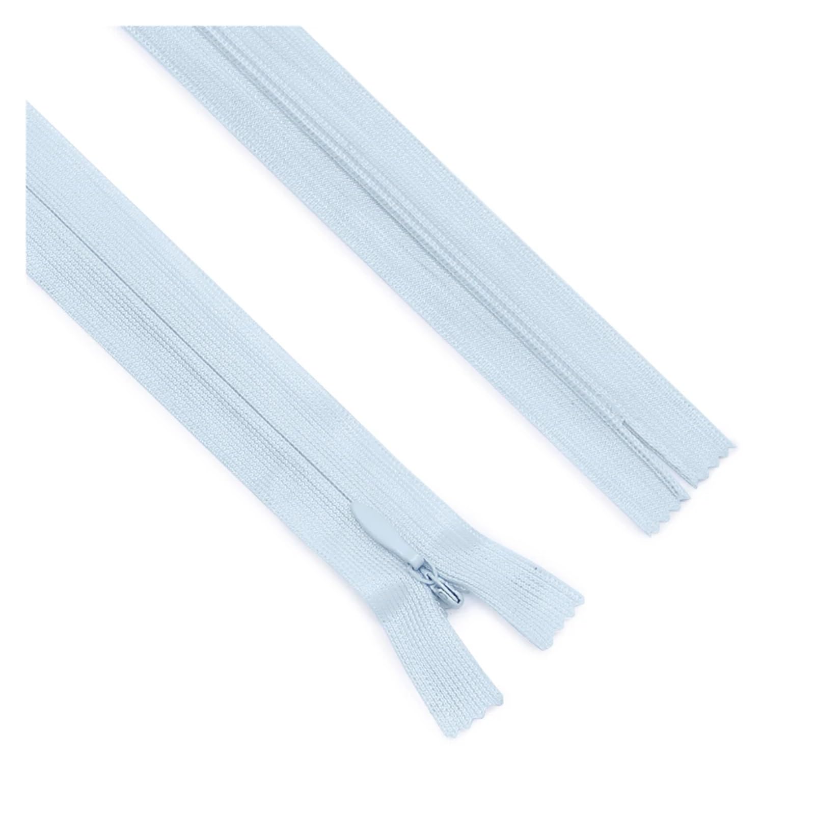 Zippers Sewing, Invisible Zipper Size 3 Pack of 20 Multicolor 25cm 40cm 60cm(Blue 105,60CM-Width 2.5CM)
