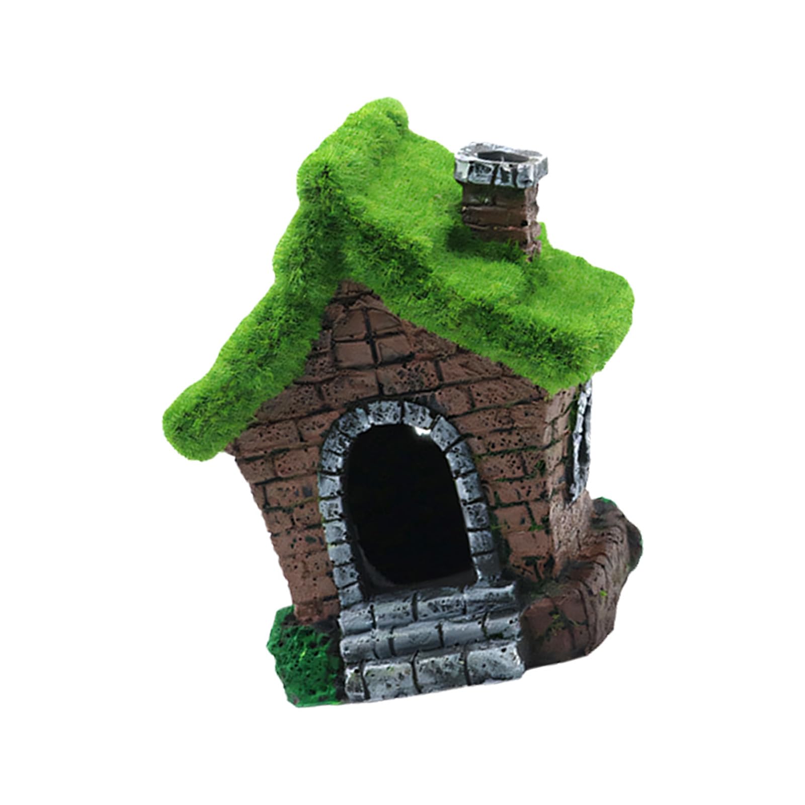 KieTeiiK Miniature Resins House Aquariums Decoration Durability Resins Fish Tanks Shrimp Hideaway Underwater Landscape Artificial Shrimp Hide Cave