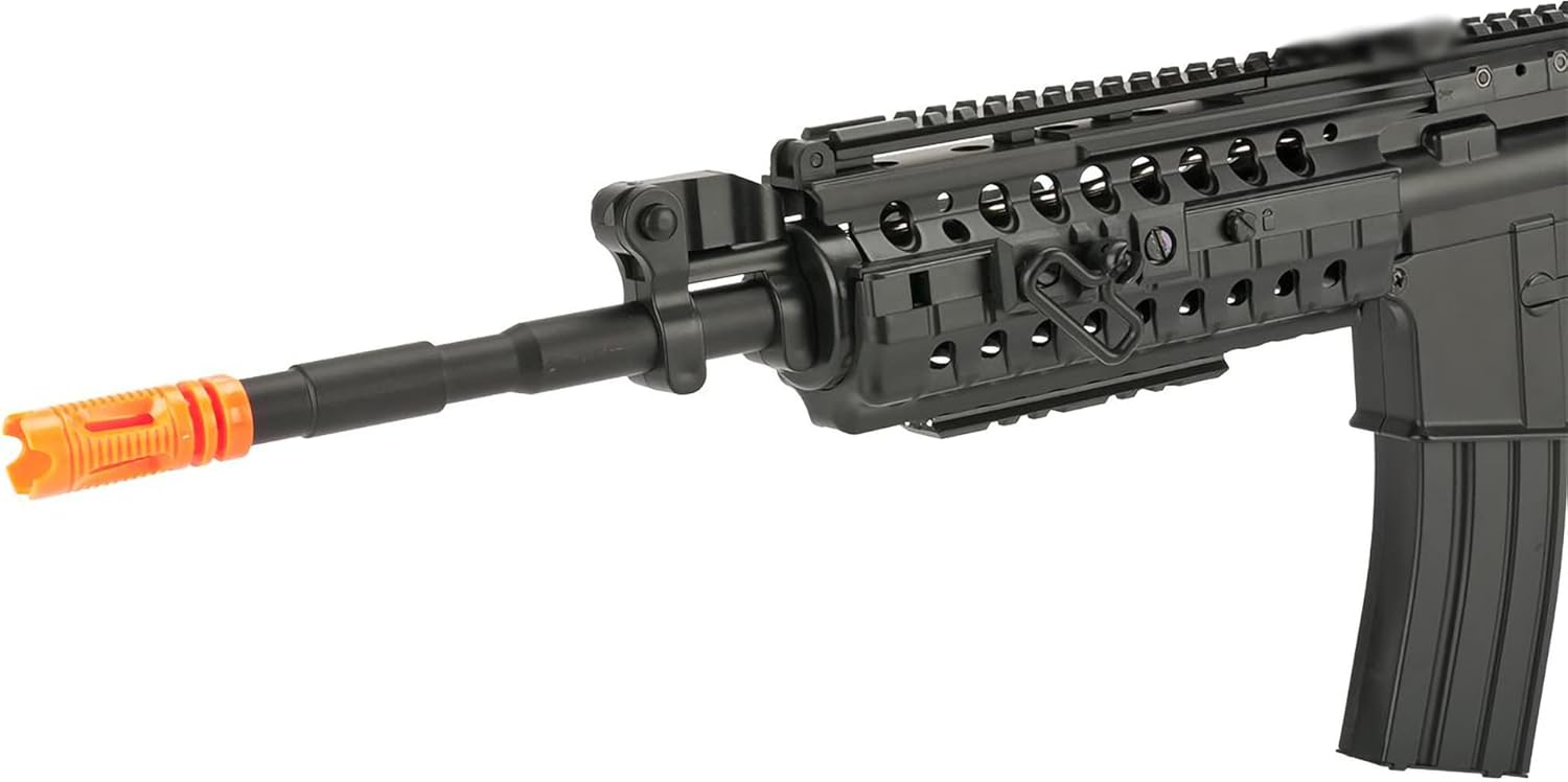 Evike Airsoft - CYMA AEG Mag Compatible Full Size M4 S-System Spring Powered Airsoft Rifle