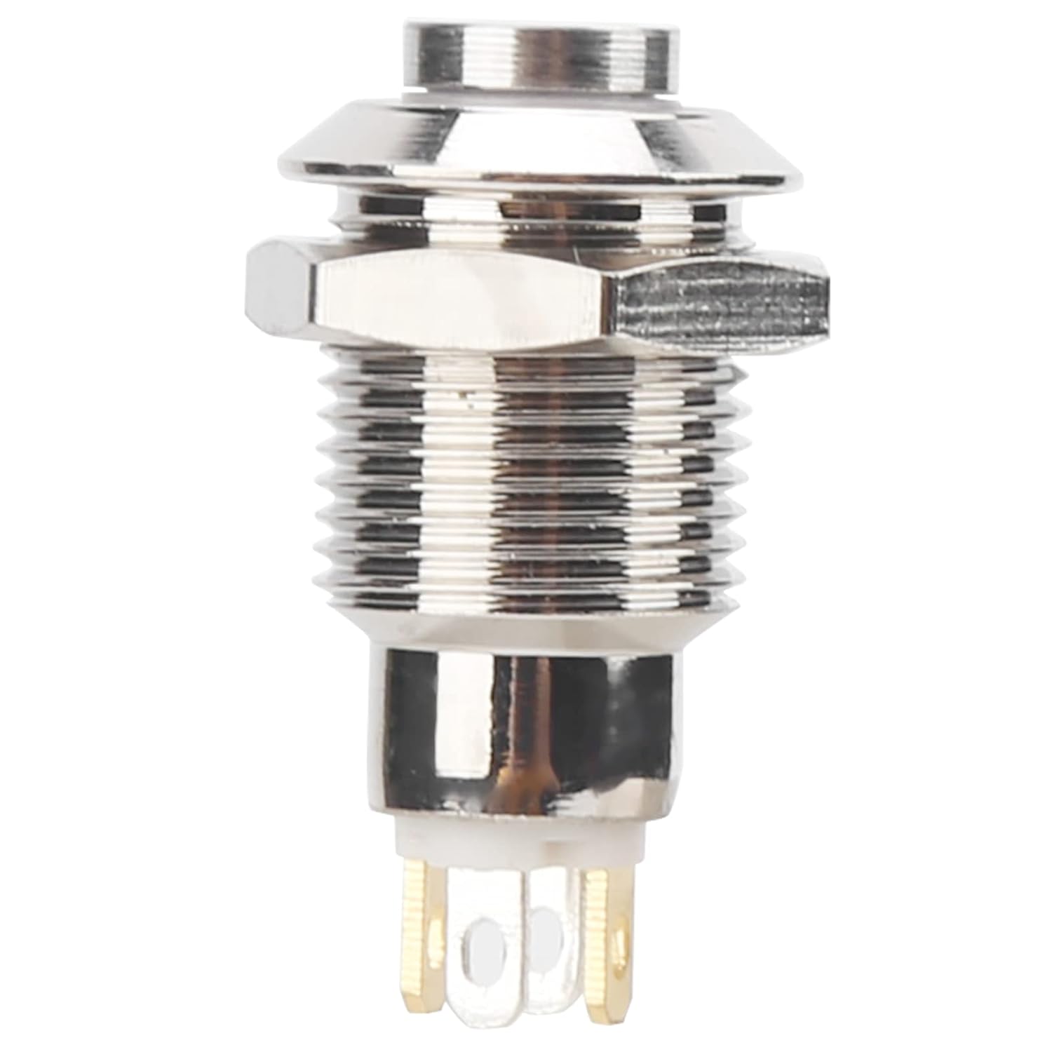 Button Switch, Rust Proof Push Button Switch for Low Current Doorbells