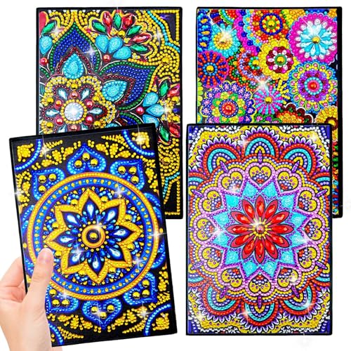 Peinture diamant pour adultes : créez vos propres carnets intimes et journaux de bord