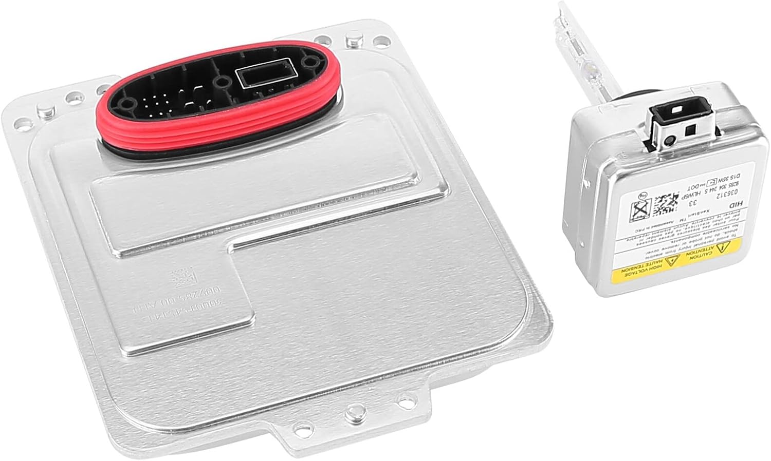 95563119402 Xenon HID Ballast Control Unit Module with D1S Bulb Replacement for Porsche Cayenne 2008 2009 2010 Replaces 955.631.194.02 Xenon HID Ballast Headlight Control Module