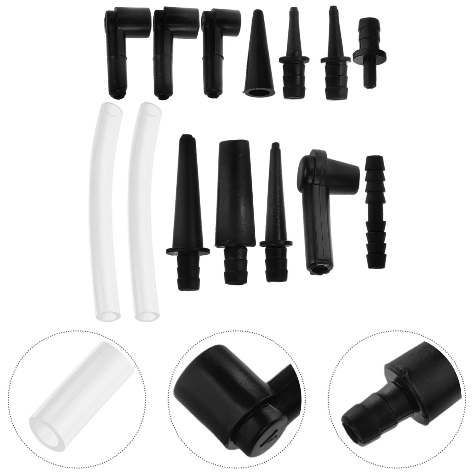 21Pc Hand Held Vacuum Pressure Pump Tester Brake Fluid Bleeder