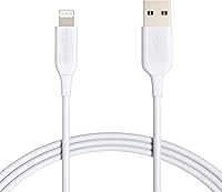 Vista 1 de Yaxa Basics Paquete de 2 cables de carga rápida USB-A a Lightning ABS, duraderos, certificados MFi para carga de iPhone de Apple, para iPhone 14