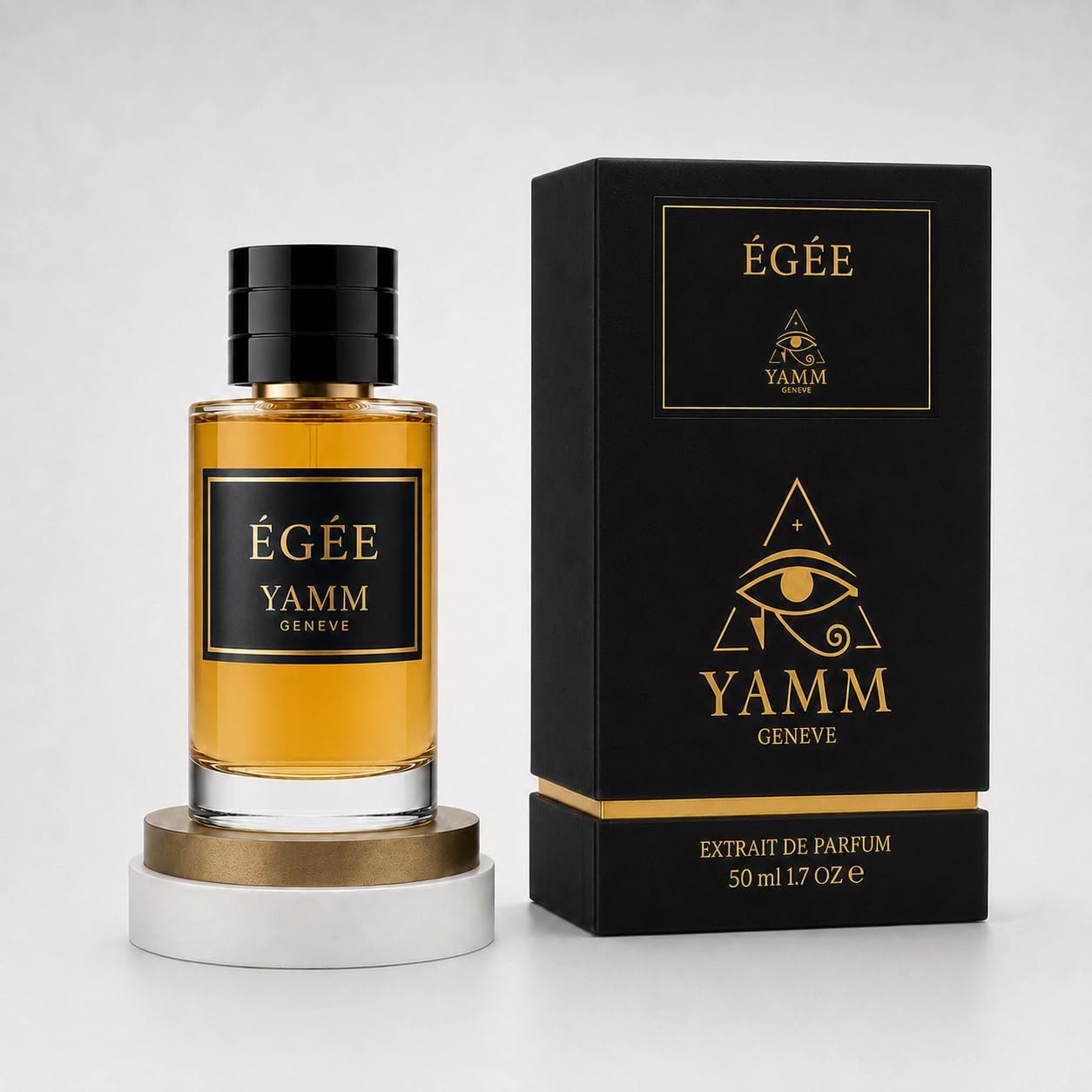 Égée | Estratto di profumo 50 ml | Profumo misto uomo e donna | Lavanda, Miele e Vaniglia | Note Gourmets, Speziate & Legnose | Lusso e Lunga Tenuta