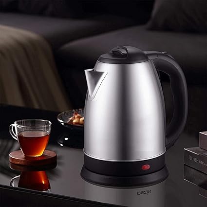 BIRDLINE Scarlet Electric Kettle 2 Litre Design for Hot Water, Tea, Coffee, Milk, Rice and Other Multipurpose Accessories Cooking Foods Kettle (Multi-Color)