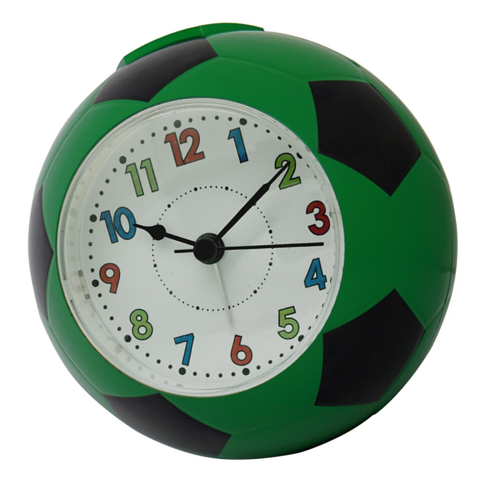 Vdaxvme Loud Analog Alarm Clock for Kid Adult None-Ticking Battery Operated Table Clocks Bedside Clocks Small Desk Loud Analog