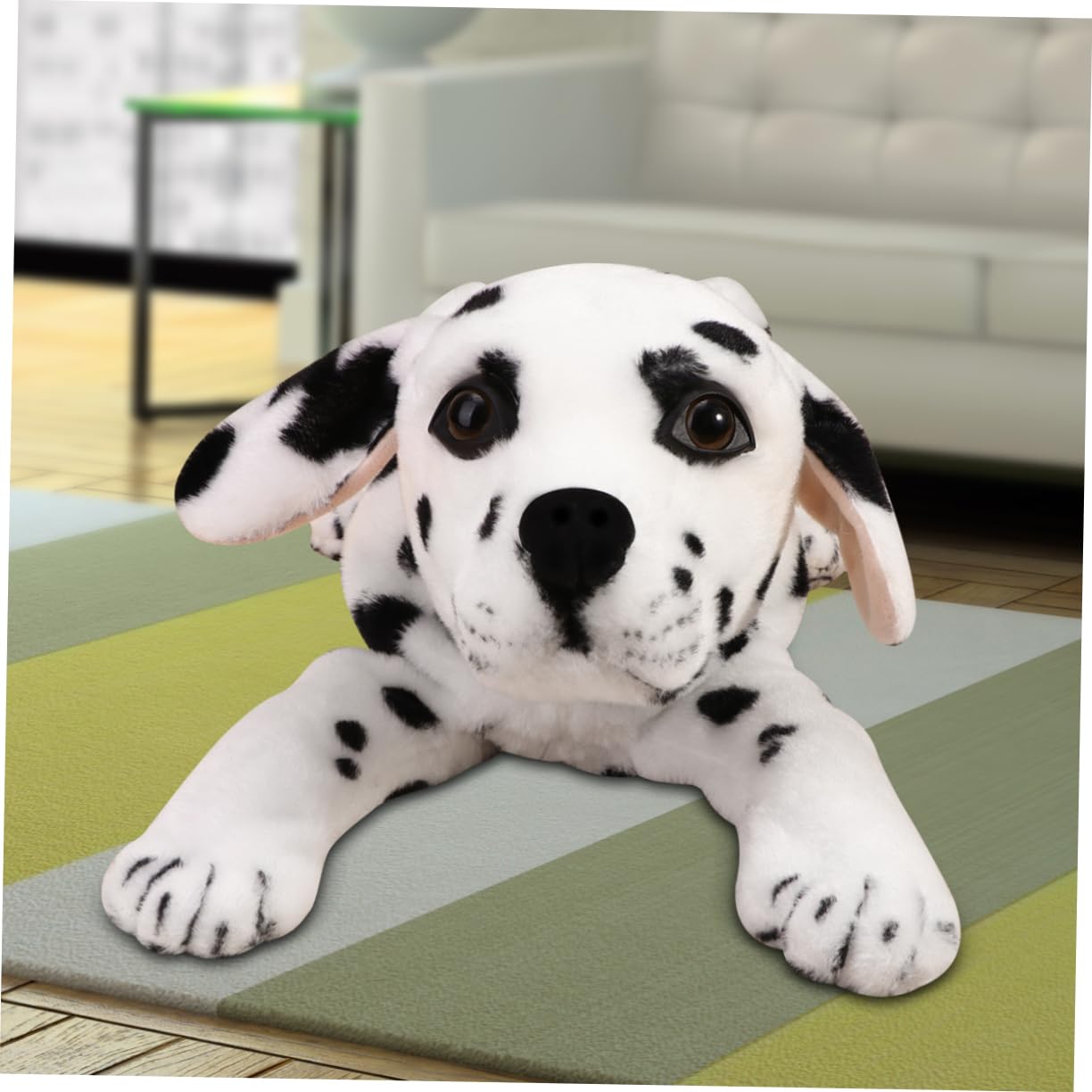 Cabilock 2 Piezas Funda de Pañuelos de Peluche Forma de Perro con Diseño para Decoración Oficina y Automóvil