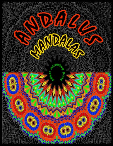 ANDALUS MANDALAS COLORING BOOK FOR ADULTS:: a leisure book gift help to relieving stress & relaxation / Pregnant woman gift / birthday gift... image 2