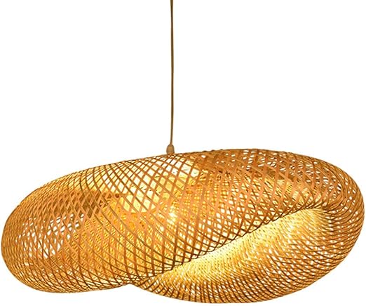 CSSYKV Japanse stijl kroonluchter herhaling bamboe kroonluchter E27 lichtinstallatie hanglamp platteland china retro plafond lamp natuur platteland installatie eetkamer studeerkamer slaapkamer balkon