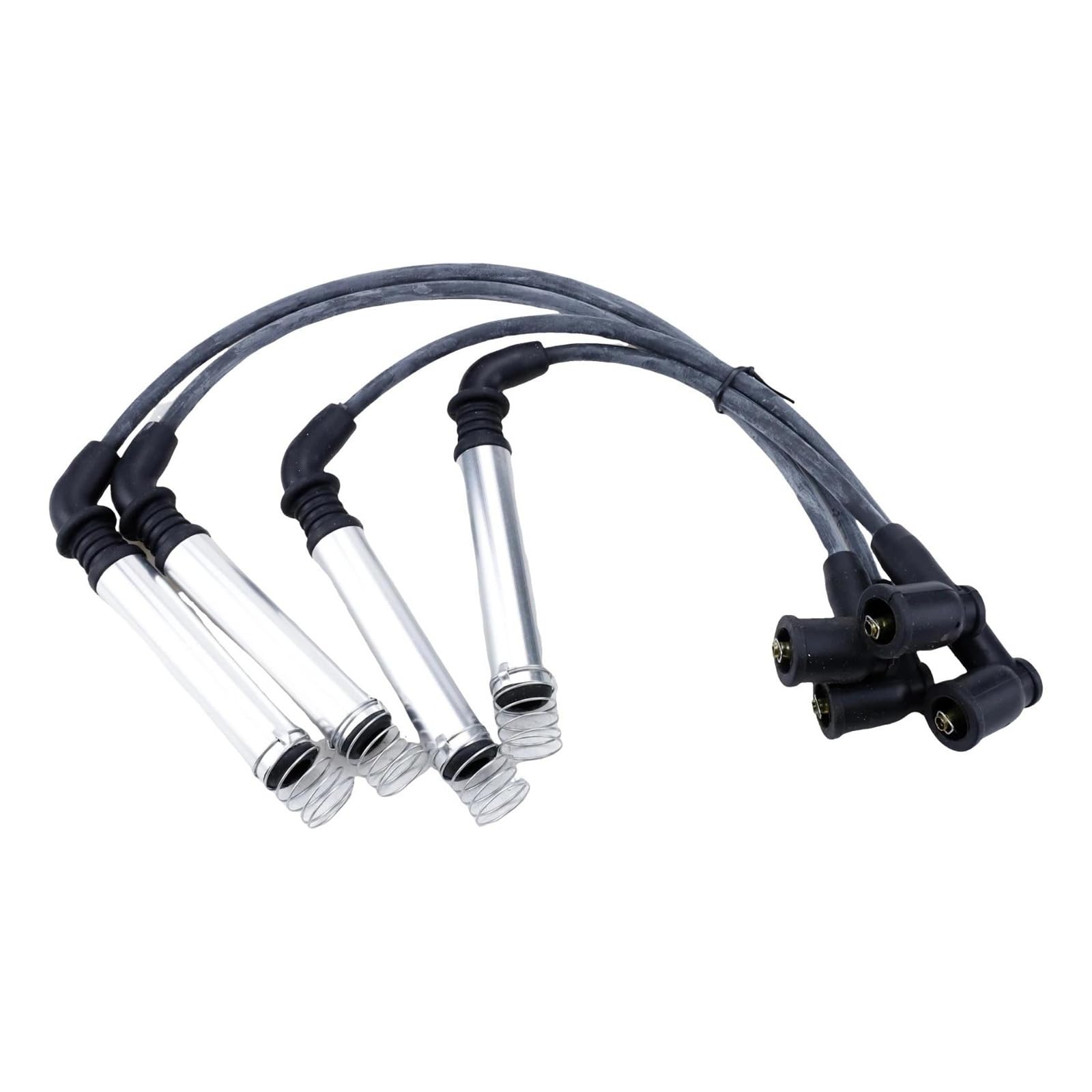 Zündspule Kabel Stecker Für FIESTA Saloon (C195) 1,3 L,6 2003-2008 Auto Zubehör Ersatzteile 4Pcs Zündung Zündkerze Draht Set