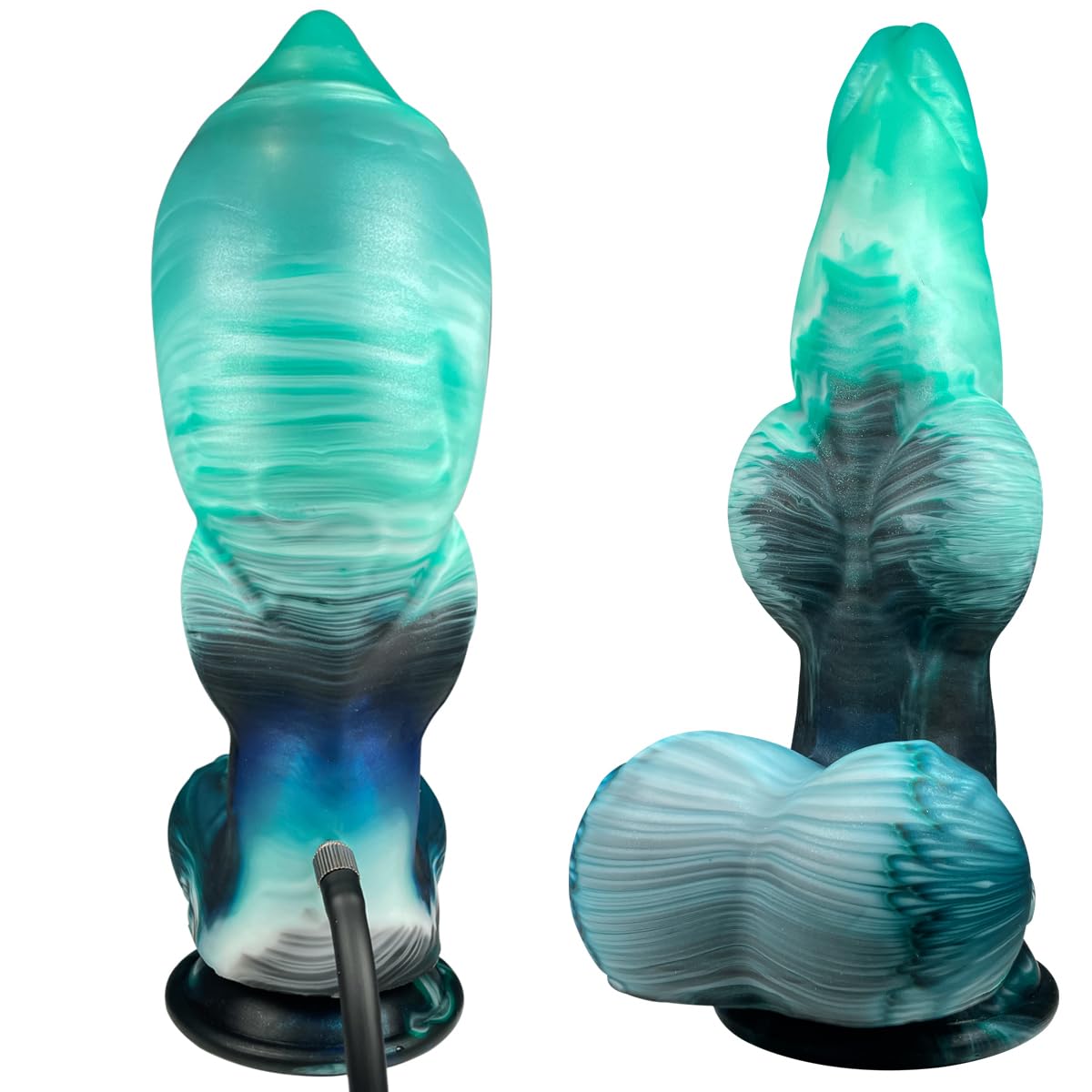 Dildo Cheval Fantasy avec ventouse pour explorer le comblement anal