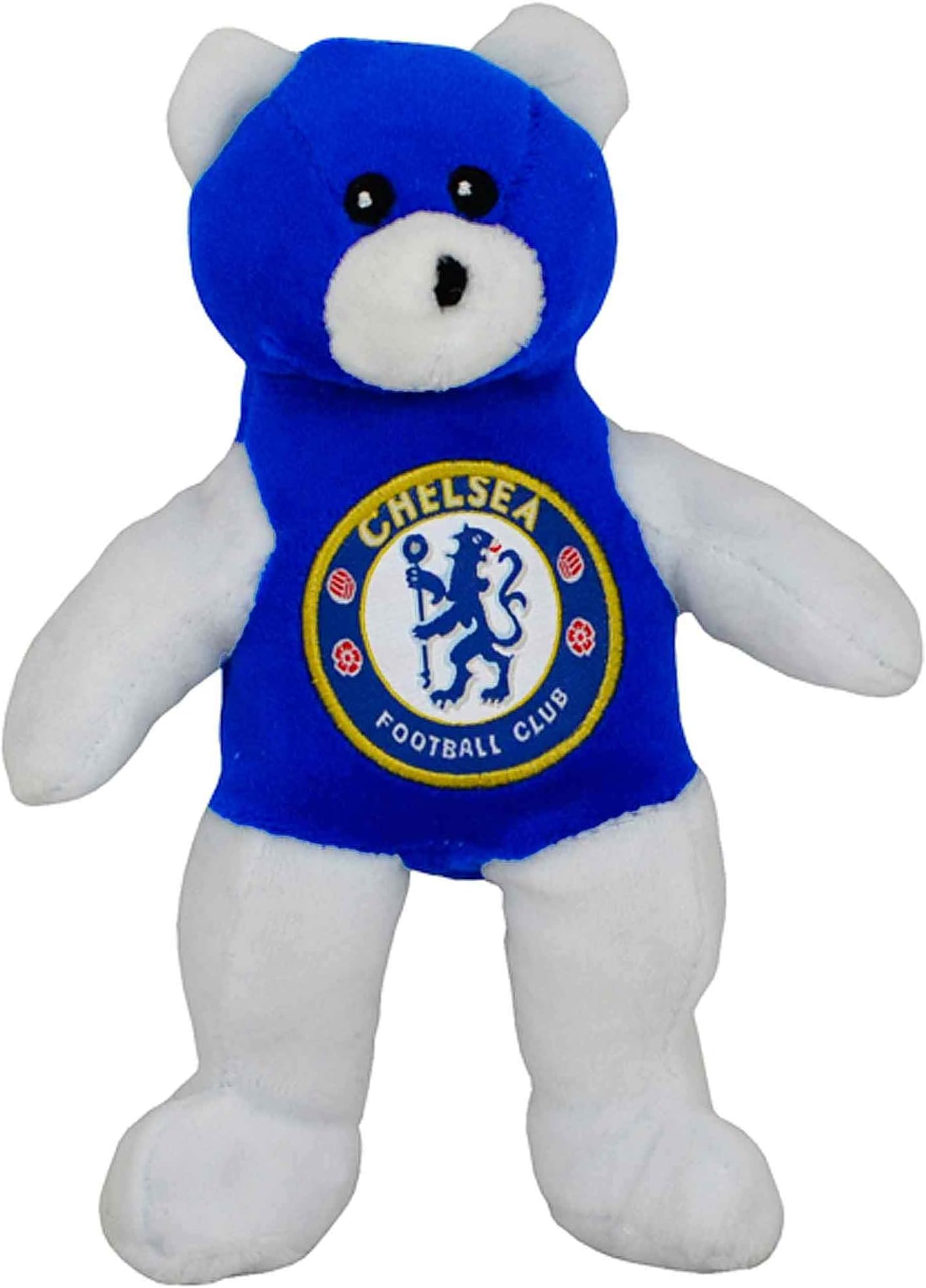 Official Chelsea FC Crest Plush Beanie Bear Mascot Toy