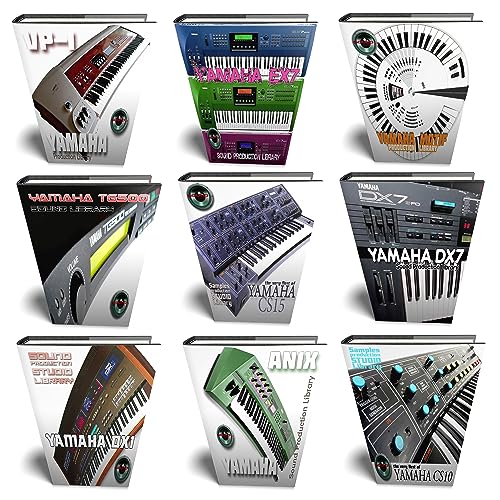 YAMAHA Analog vs Digital Bundle - 9 Large original 24bit WAVE/Kontakt Samples/Loops Libraries