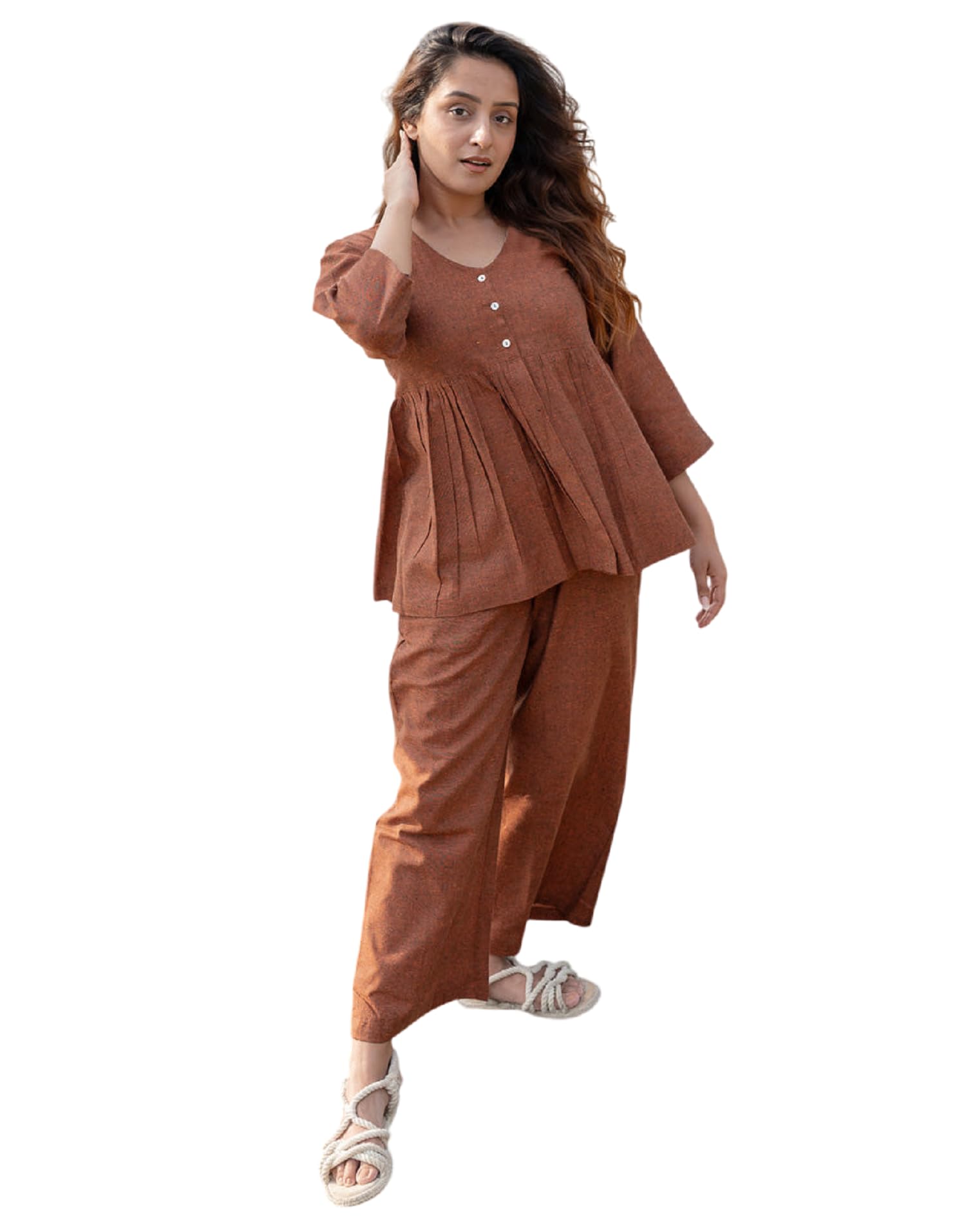 FABNEX Women Co-Ord Set || Women 2 Pic Stylish Kurta Set (C-192-194)