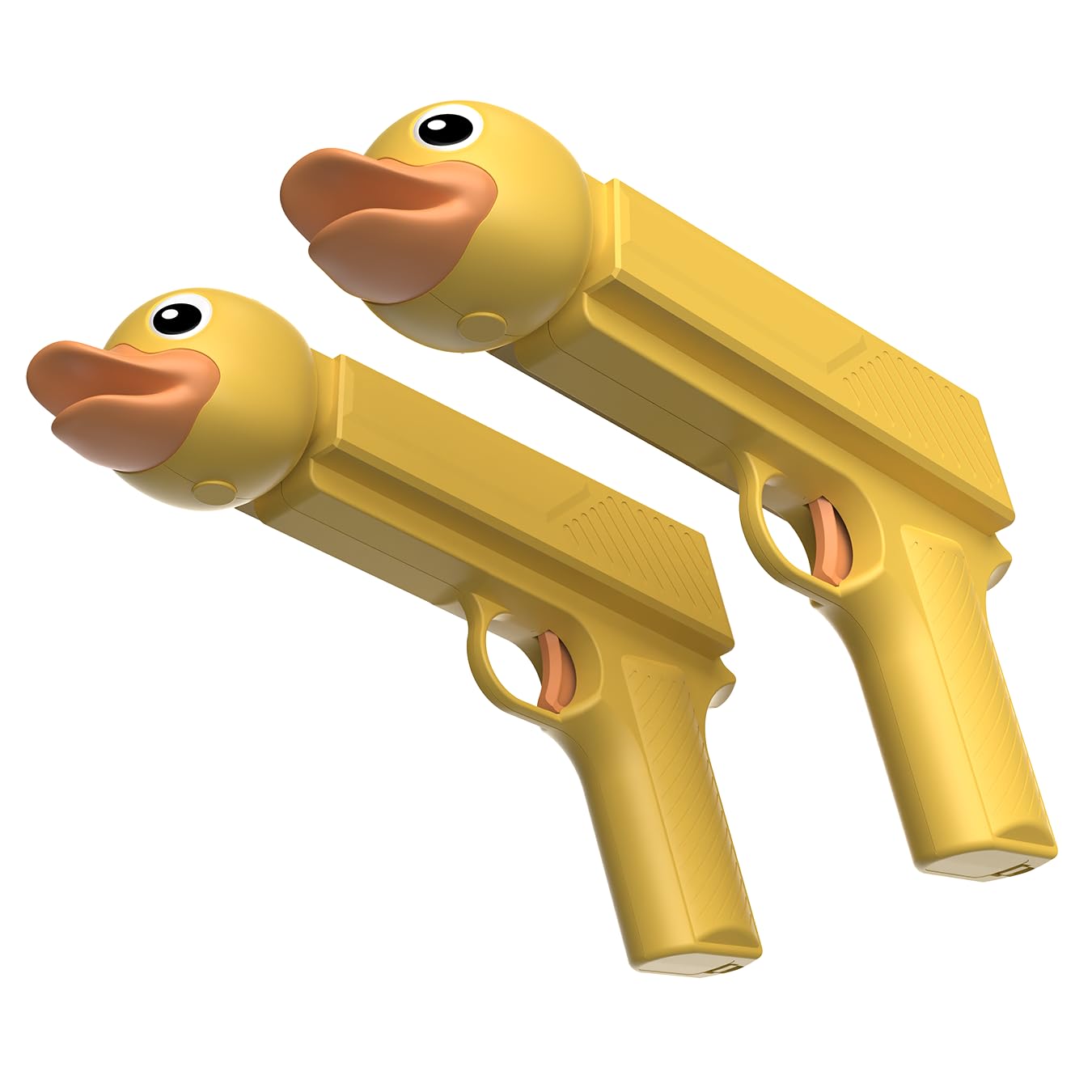 Maxx Tech Duck, Quack, Shoot! Kit for Switch 2&1- Includes Downloadable Switch Code in Box game plus 2 Quacking Themed Duck Blasters! Compatible with Nintendo Switch 2 & 1! For All Joy-Cons!