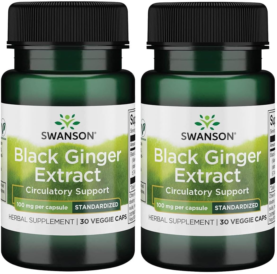 Swanson Black Ginger Extract Promotes Healthy Blood