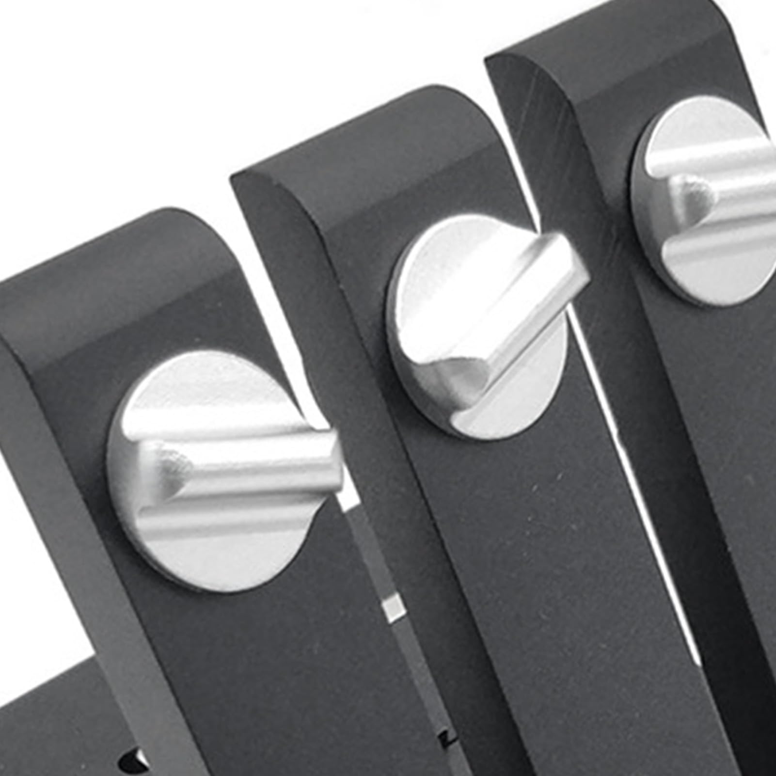 Matybobe Optischer Faser-V-Nut-Aligner-Koppler, Bare-Fibre-Adapter, Testadapter für Glasfaserverbindungen
