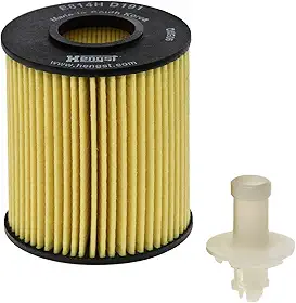 Filtro de óleo Hengst - Cartucho com junta - E814H D191
