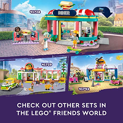 Lego 6425645 Friends Heartlake Downtown Diner Building Toy - Restaurant Pretend Playset thumb #4