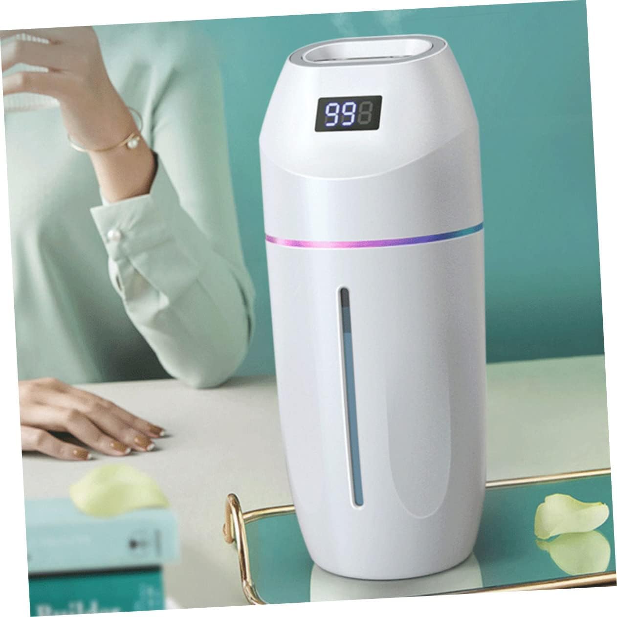 per Uso Domestico 1 Set Aromaterapia Macchina Umidificatore Diffusore Diffusori di Olio Essenziale for la Casa Mini Umidificatore Diffusori di Oli Essenziali