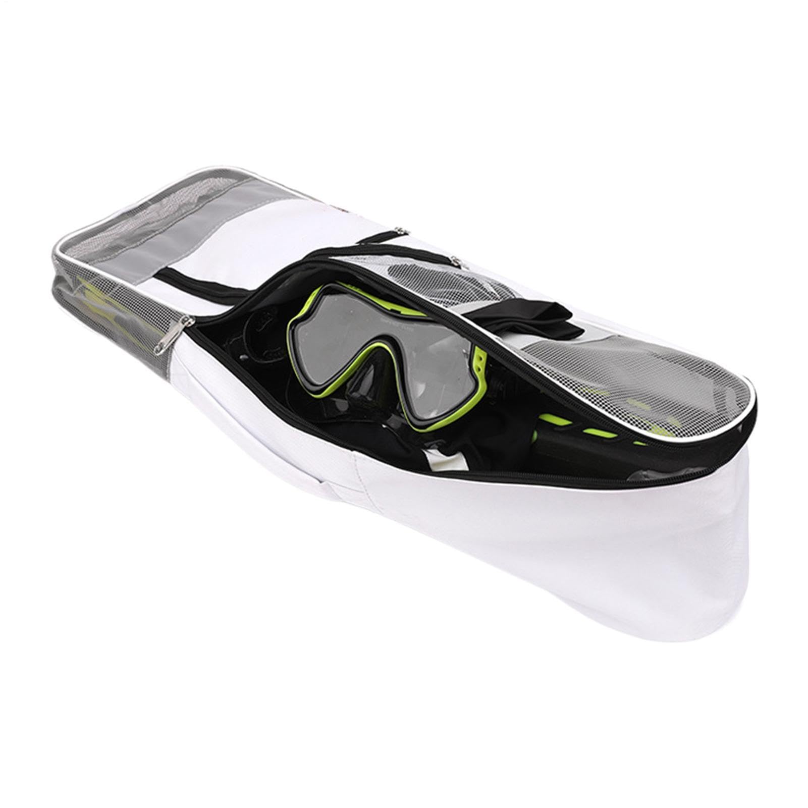 Borsa da snorkeling | Zaino traspirante grande e leggero, accessori per snorkeling – per adulti principianti nuotatori piscina piscina palestra campeggio viaggio barca immersioni snorkeling