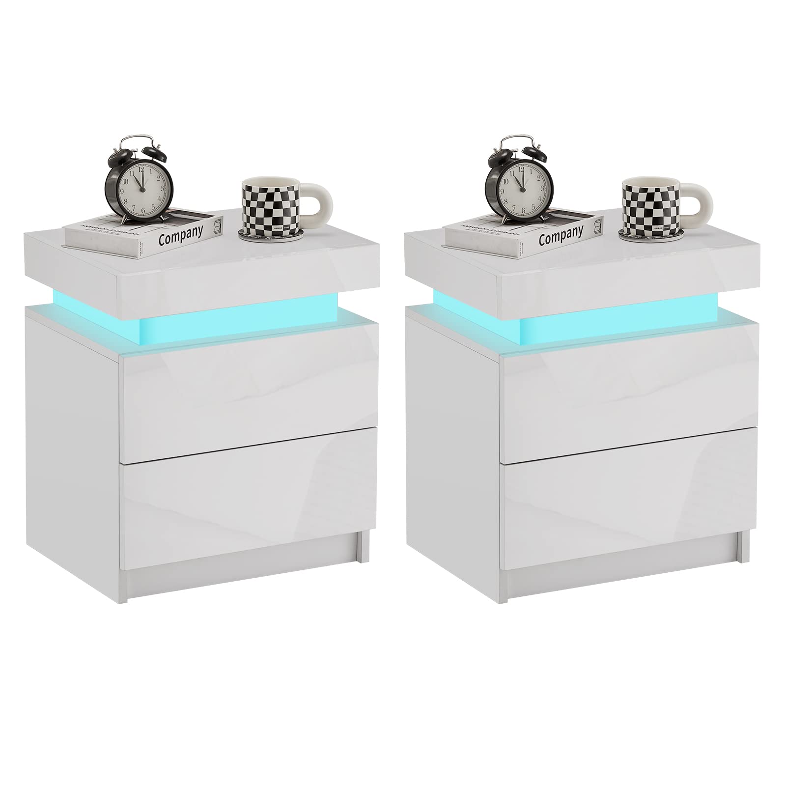 MONZANA® Tischlampe Lumo 2er-Set Weiß MONZANA® Tischlampe Lumo 2er-Set Weiß