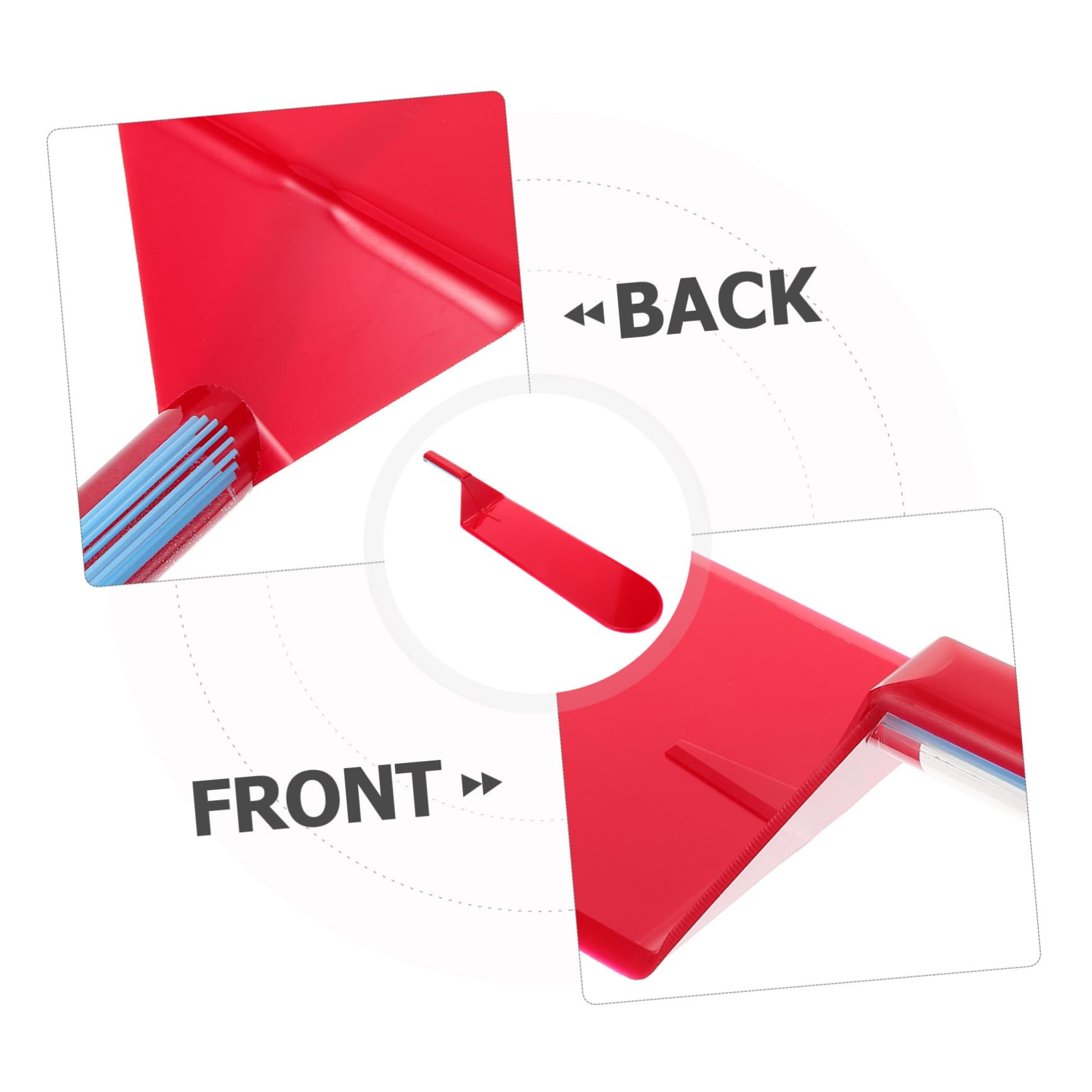 ifundom 4pezzi Shovel Per Carte Da Gioco Plastica Riutilizzabile Utensile Professionale Per Dealer Accessorio Per Giochi Da Tavolo e Poker Facile Usare e Resistente