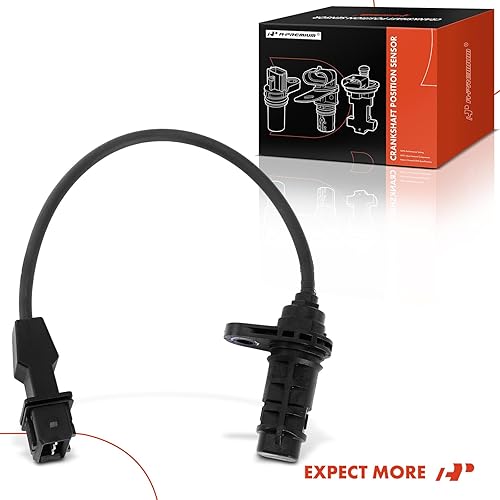 Miniatura 8 de A-Premium Sensor de posición del cigüeñal del motor compatible con Hyundai Genesis Coupe 2010 2011 2012 2013 2014, L4 2.0L, repuesto # 39180-2C500,