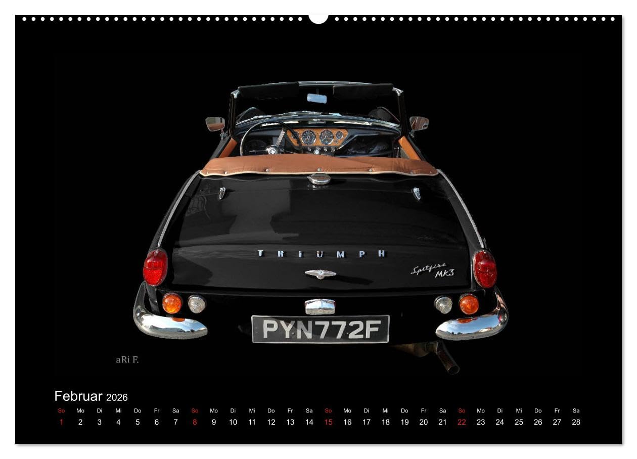 2026 Oldtimer by aRi F. (hochwertiger Premium Wandkalender 2026 DIN A2 quer), Kunstdruck in Hochglanz: Odltimerfotografie (CALVENDO Mobilitaet)