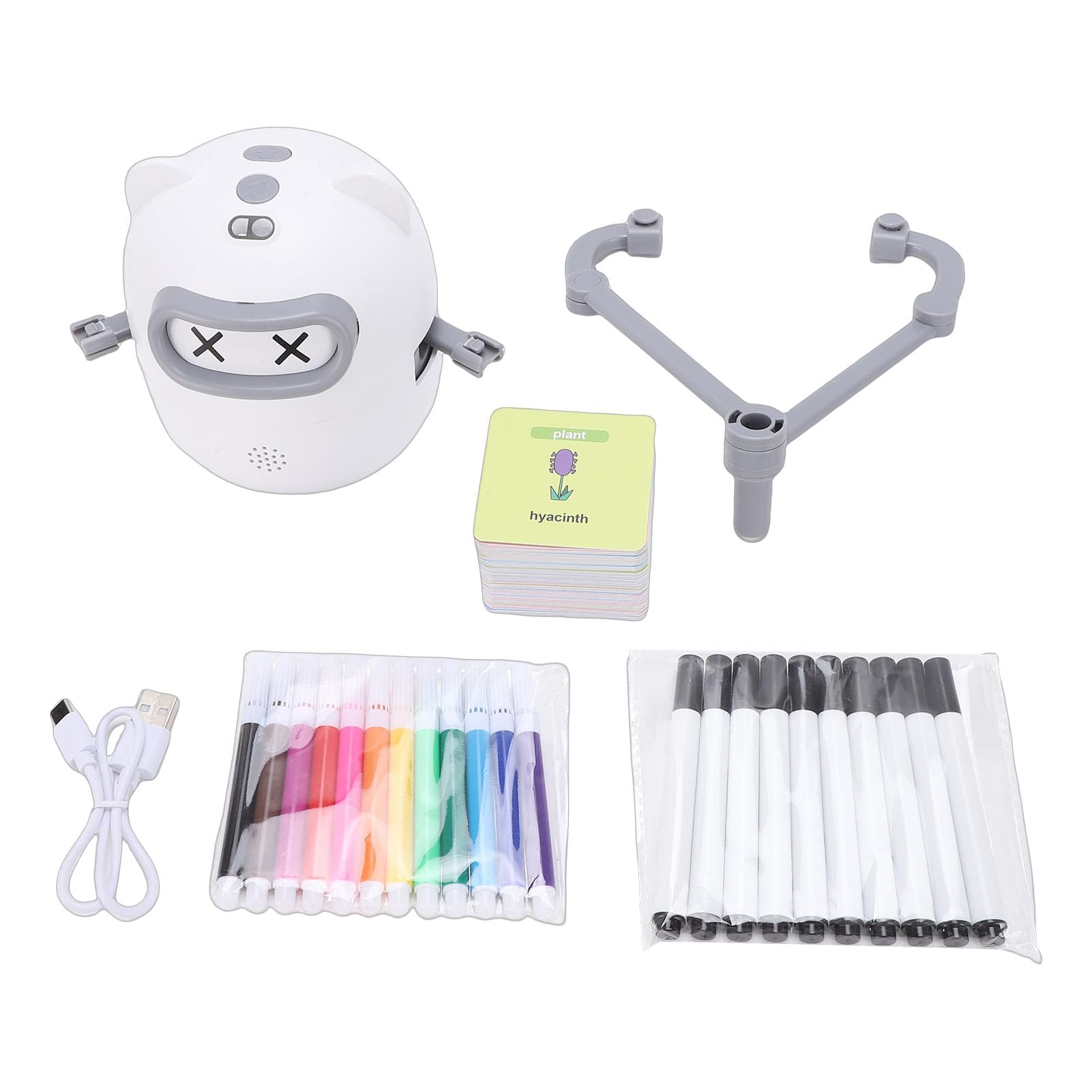 Topiky Robot Educativo per il Disegno Intelligente per Bambini con Funzione di Scansione Digitale, Giocattolo Didattico Interattivo per Giovani Artisti, Materiale Plastico