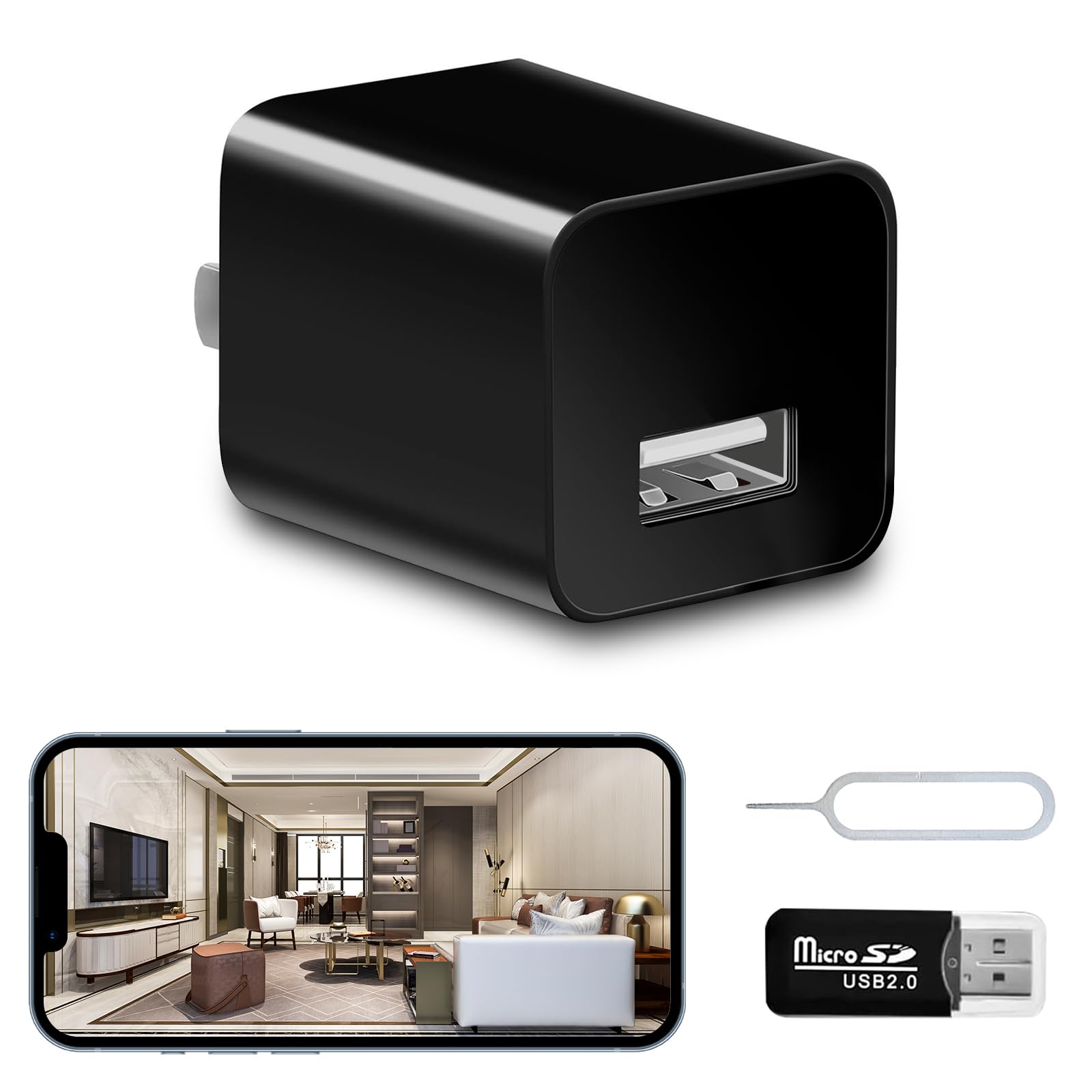 fijawee USB Charger Camera