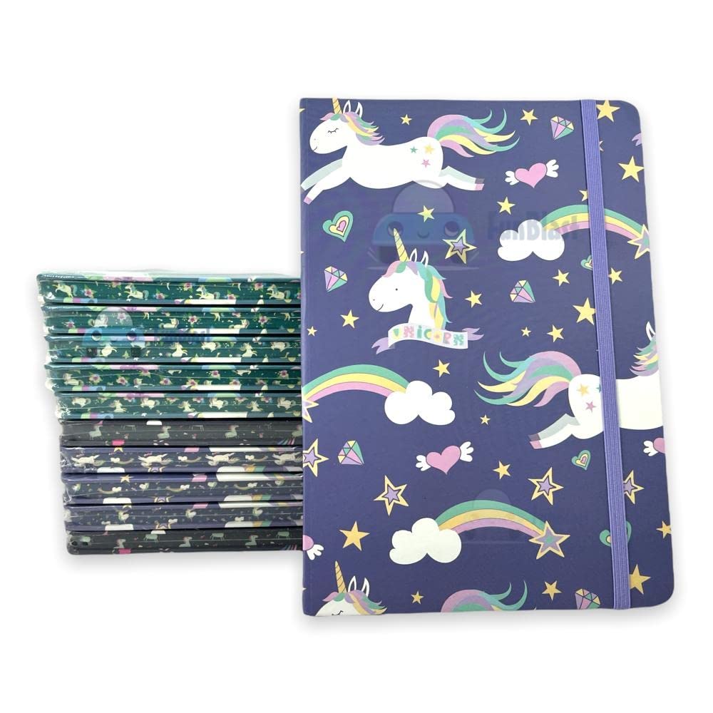 FunBlast Unicorn Diary Unicorn Notebook Fancy Design Unicorn Stylish Diary for Girls A5 Size