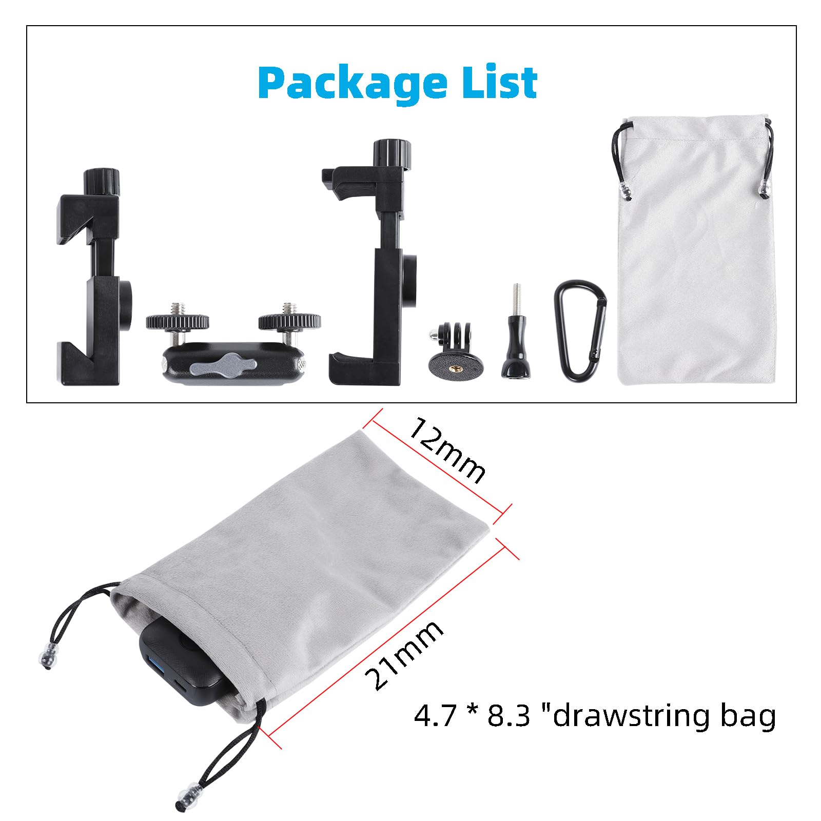 Magnetic Phone Fence Mount For Sports - Universal Camera Holder For Mevo, IPhone, GoPro