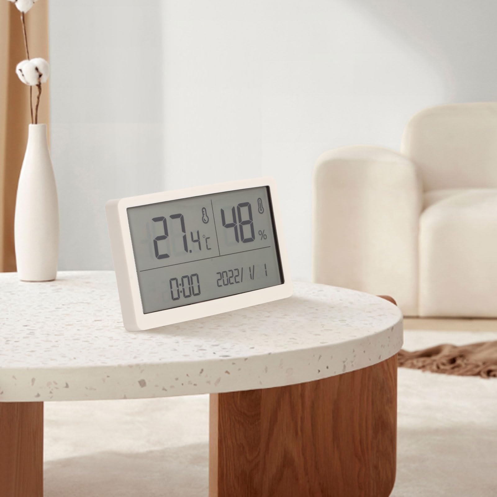 Fydun Digital Display Temperature Humidity Monitor for Home Room