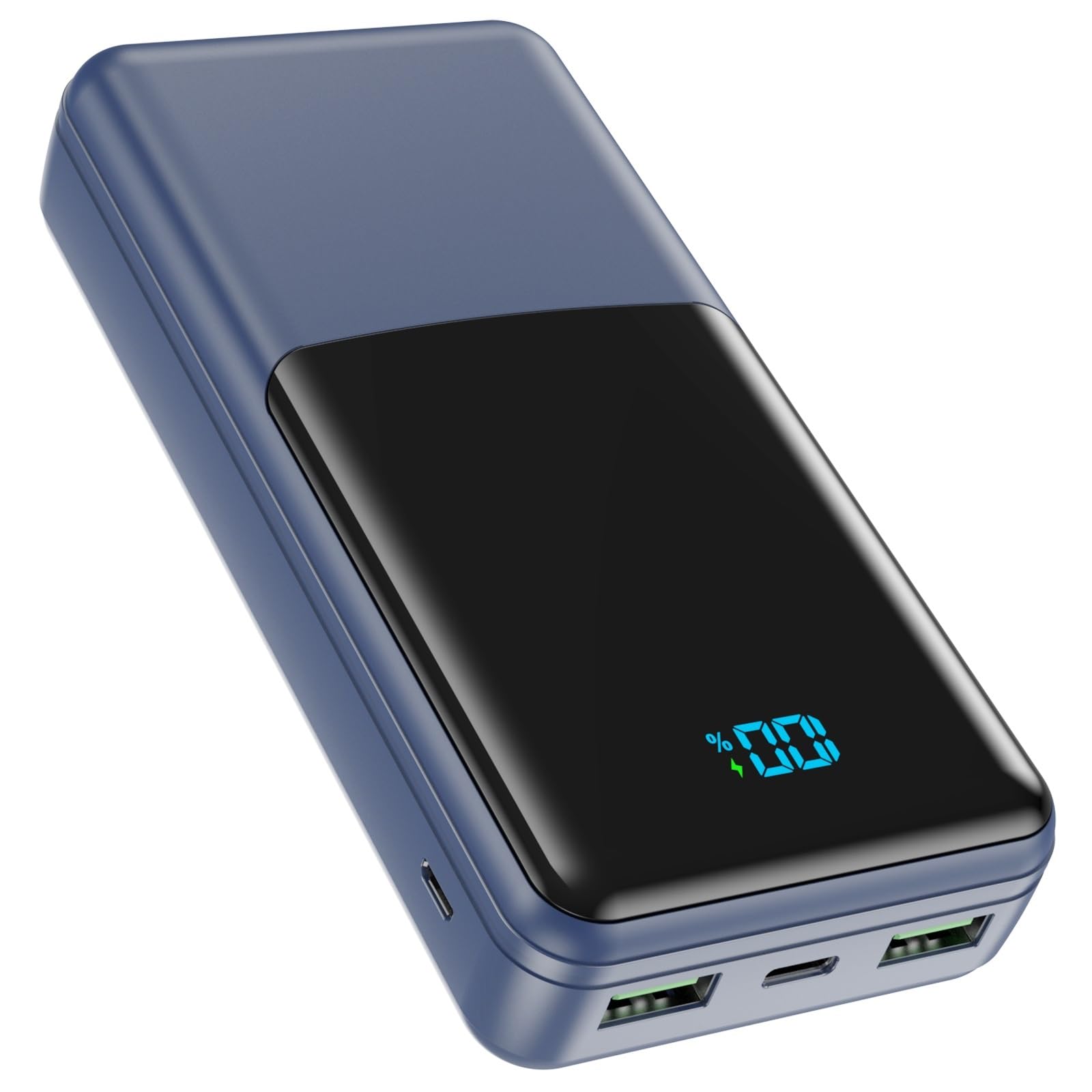 Coblob Power Bank 27000 mAh, Powerbank Schnellladefunktion USB C PD 30W, External Akku Battery für Handy Phone und mehr