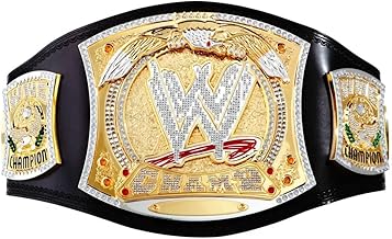 Spinner World Heavyweight Championship Title Belt Replica, Wrestling Championship Title Belt - Adult Size