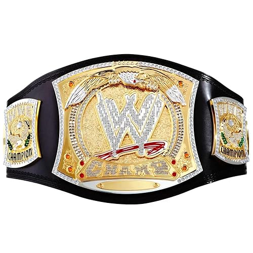 WELL PERFORM Spinner World Heavyweight Championship Title Belt Replica, Wrestling Championship Title Belt - Adult Size