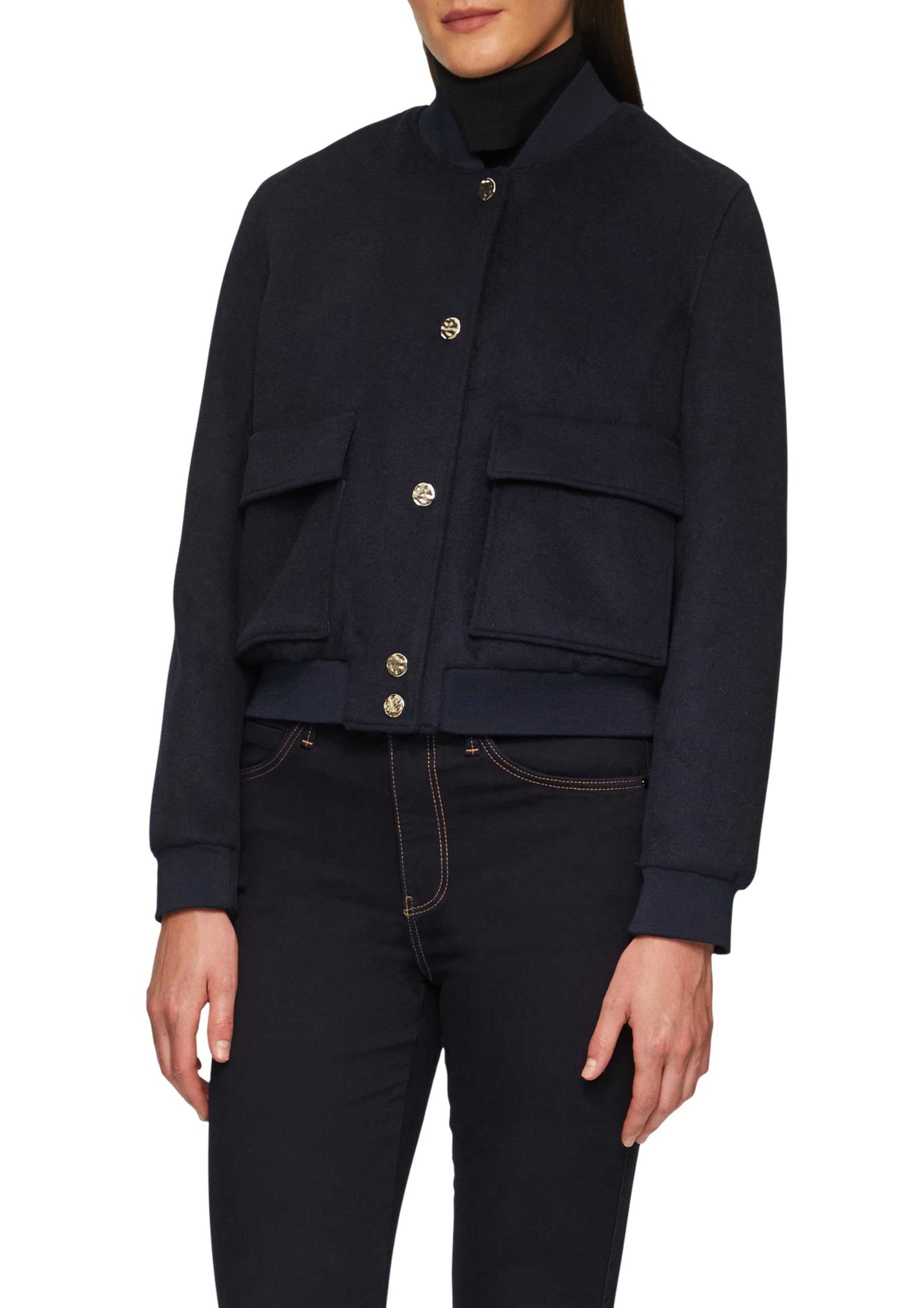 s.Oliver Blouson aus Wollmix