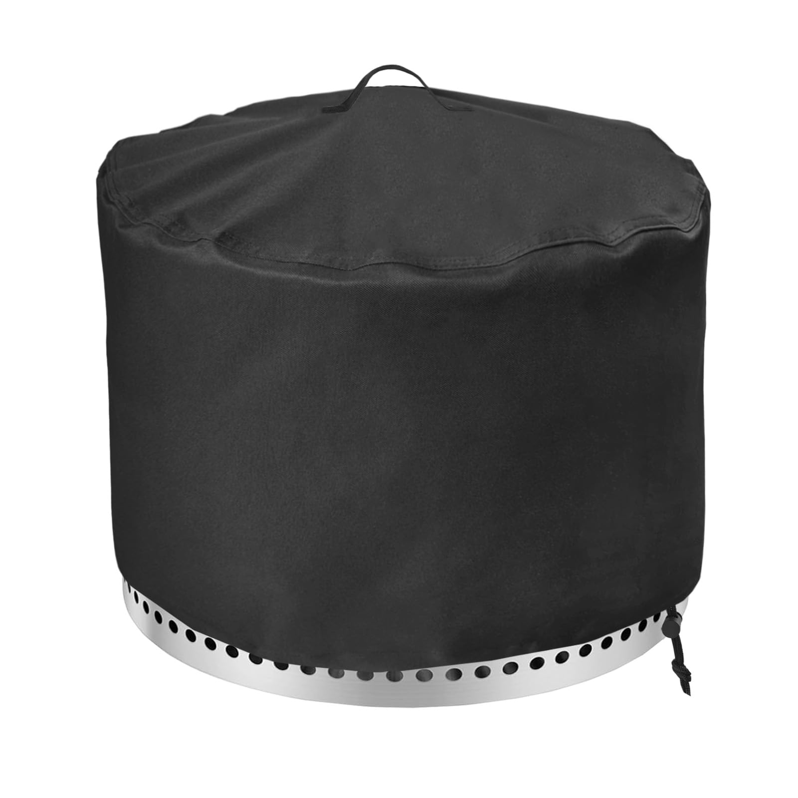 Fire Pit Cover for Solo Stove Yukon 27 Inch, Waterproof &amp; Heavy Duty Outdoor Cover Solo Stove Shelter for Yukon 2.0 Tear resistance Rainproof &amp; Windproof, Black