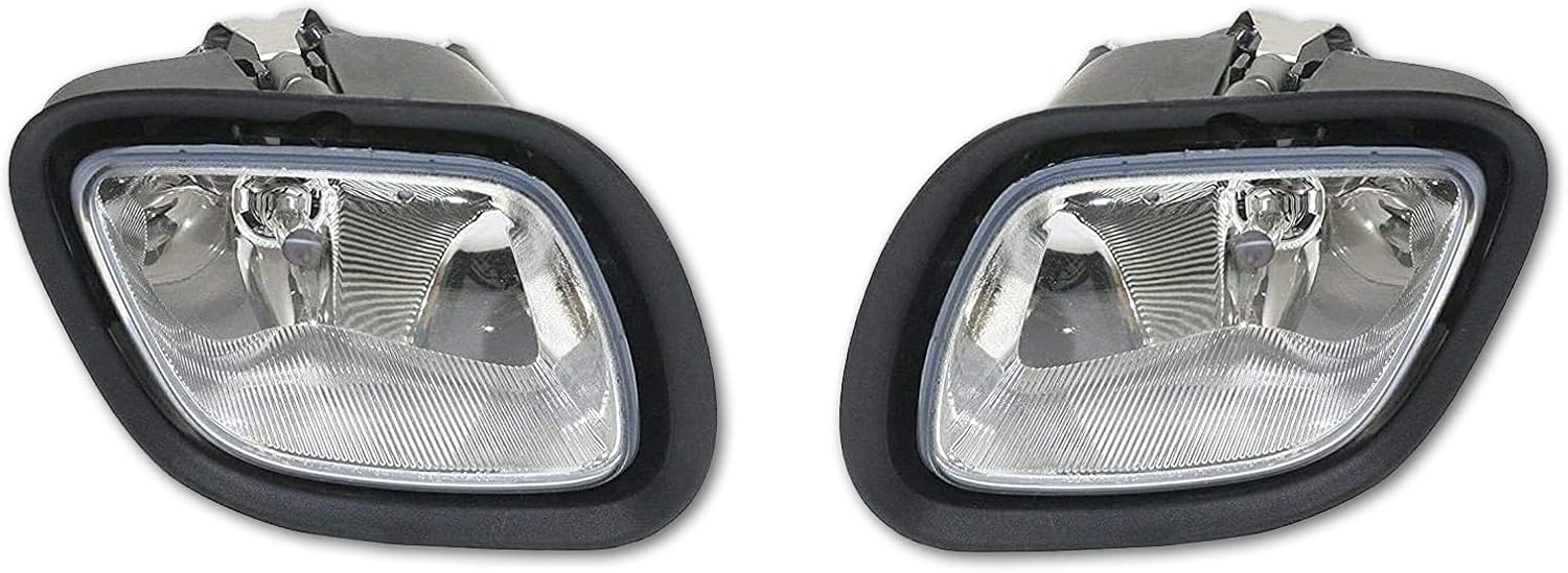 KOZAK Compatible with Freightliner Cascadia 2008-2017 Complete Plastic Chrome Bumper - With Fog Light Hole, Includes 2 Pcs Fog Light, Logo, 2x 22" Wipers, License Plate Frame, and Reflective Vest