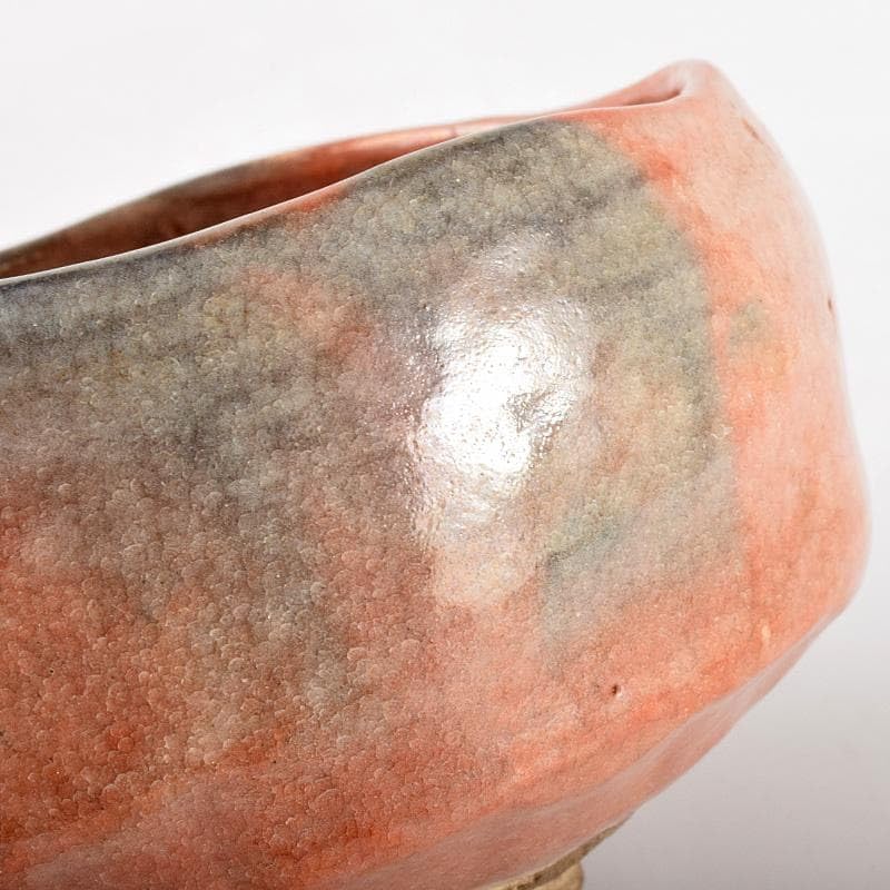 Amazon.co.jp: 茶道具 楽吉左衛門 了入造 赤茶碗 共箱 M R5029