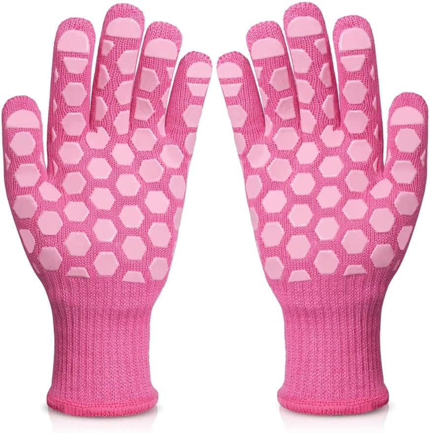 Gloves Oven Non-Slip Grilling Kitchen Gloves Barbecue Cooking Baking Women
